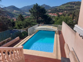 Sur les hauteurs de Collioure